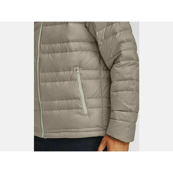 Mens Under Armour Jacket XL Insulated Hoodie Highland Buff Summit White Down NWT - Picture 5 of 5